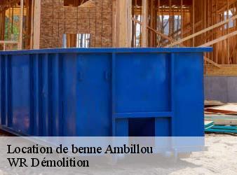 Location de benne  ambillou-37340 WR Démolition
