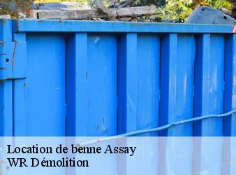 Location de benne  assay-37120 WR Démolition