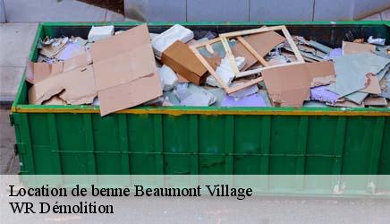 Location de benne  beaumont-village-37460 WR Démolition