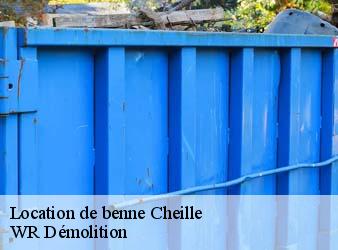 Location de benne  cheille-37190 WR Démolition