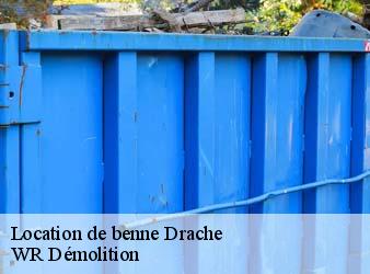 Location de benne  drache-37800 WR Démolition