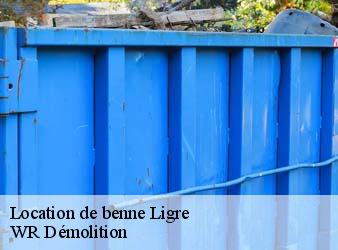 Location de benne  ligre-37500 WR Démolition