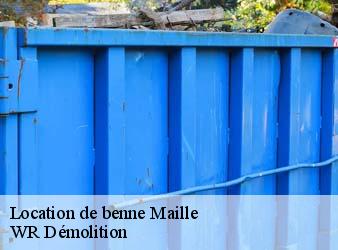 Location de benne  maille-37800 WR Démolition