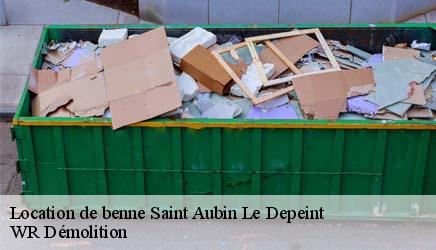 Location de benne  saint-aubin-le-depeint-37370 WR Démolition