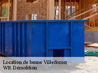 Location de benne  villedomer-37110 WR Démolition