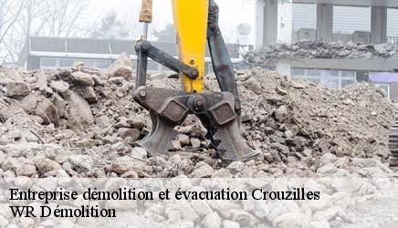Entreprise démolition et évacuation  crouzilles-37220 WR Démolition