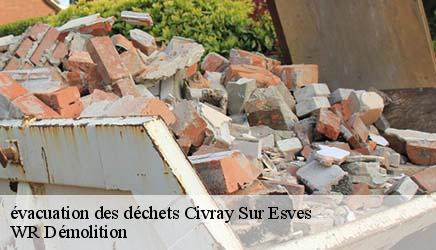 évacuation des déchets  civray-sur-esves-37160 WR Démolition