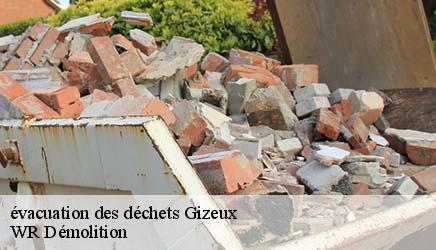 évacuation des déchets  gizeux-37340 WR Démolition