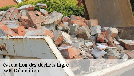 évacuation des déchets ligre-37500 WR Démolition