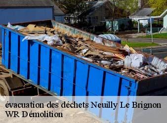 évacuation des déchets  neuilly-le-brignon-37160 WR Démolition