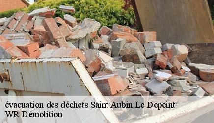 évacuation des déchets  saint-aubin-le-depeint-37370 WR Démolition