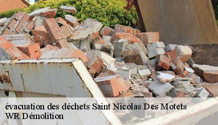 évacuation des déchets  saint-nicolas-des-motets-37110 WR Démolition