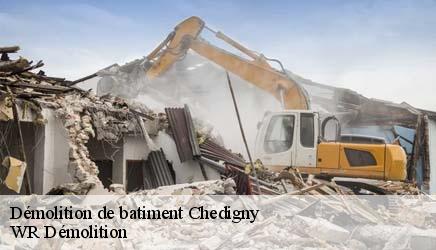 Démolition de batiment  chedigny-37310 WR Démolition