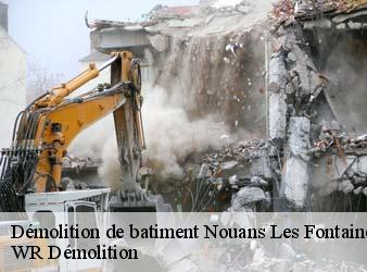 Démolition de batiment  nouans-les-fontaines-37460 WR Démolition