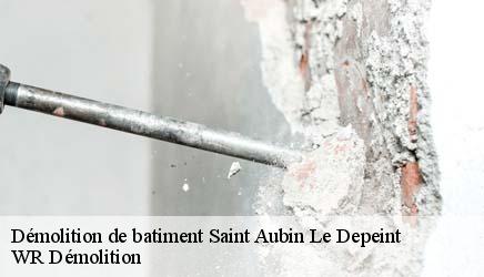 Démolition de batiment  saint-aubin-le-depeint-37370 WR Démolition