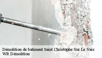 Démolition de batiment  saint-christophe-sur-le-nais-37370 WR Démolition