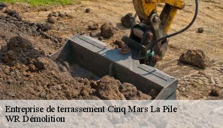 Entreprise de terrassement  cinq-mars-la-pile-37130 WR Démolition