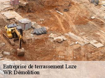 Entreprise de terrassement  luze-37120 WR Démolition