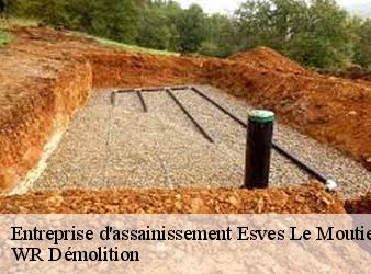 Entreprise d'assainissement  esves-le-moutier-37240 WR Démolition