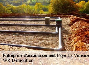 Entreprise d'assainissement  faye-la-vineuse-37120 WR Démolition