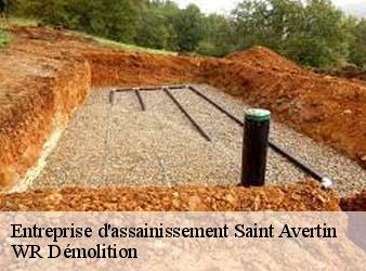 Entreprise d'assainissement  saint-avertin-37550 WR Démolition